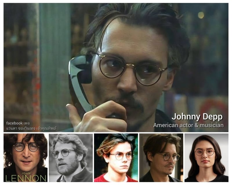 แว่นสายตาไทเทเนียมบริสุทธิ์จากเมืองซาบาเอะ ทาเคโอะ คิคูจิ–TAKEO KIKUCHI ตัวแท้ สภาพเทพเก่าเก็บทศวรรษ2000 โมเดลอาร์ติสท์–หยดน้ำเล็ก–แพนโต้–จอห์น เลนนอน เลนส์บลูโพรเทคมัลติโค้ท ค่าสายตา+275 ป้องกันแสงสีฟ้าที่อันตรายจากคอมพิวเตอร์ทุกชนิด น.น.24g ขนาดมาตรฐาน–Standard One Size138mm สวมใส่ได้ทุกขนาดใบหน้า