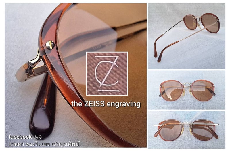 แว่นตาทองคำแท้–หุ้ม 12K GF สัดส่วนทองคำบริสุทธิ์ 50% เคนท์–KENT ตัวแท้ สภาพเทพ เก่าเก็บทศวรรษ 1980 อลังการงานสร้างโดยช่างฝีมือยุคโชวะ โคตรเลนส์กระจกคริสตัลพระเจ้า CARL ZEISS JENA ที่ได้รับยกย่องว่าดีที่สุดตลอดกาลของชนชาติเยอรมัน มองเห็นดวงตา น.น.27g ขนาดมาตรฐานโมเดลนี้ 131mm ไม่เล็ก สวมใส่สบายๆ