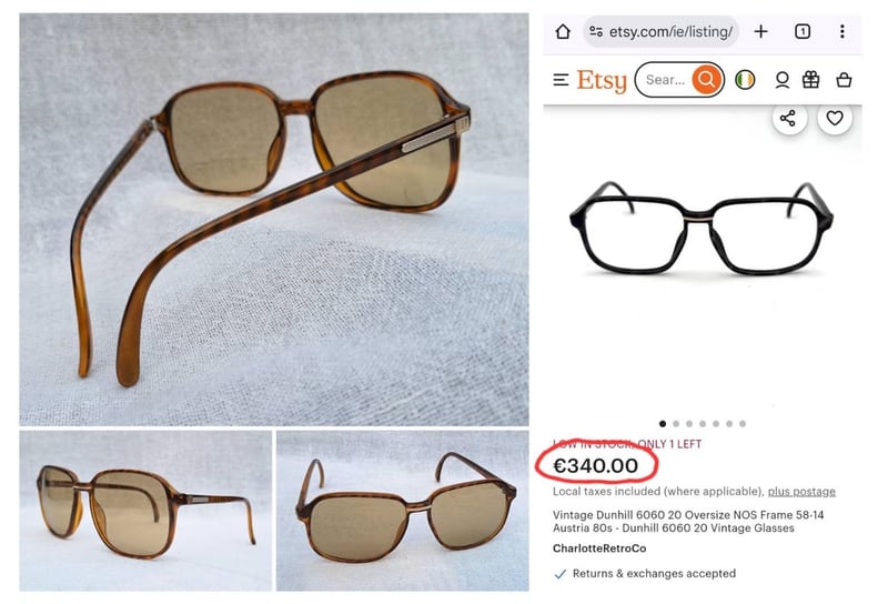 ที่สุดแห่งแว่นตาผู้ดีอังกฤษสายพันธุ์ลอนเดินเนอร์ อัลเฟรด ดันฮิลล์-ALFRED DUNHILL รุ่นคลาสสิก 6060 ตัวแท้ สภาพเทพ เก่าเก็บ ค.ศ.1987 กรอบวัสดุไฮเอนด์–อ็อปทิล–สีอำพัน–โปร่งแสง เลนส์กระจกคริสตัลญี่ปุ่น ยูเนียน คัลเลอร์–UNION COLOR LENS สีน้ำตาลตอร์ติญ่า มองเห็นดวงตา น.น.37g ขนาดมาตรฐาน 142mm