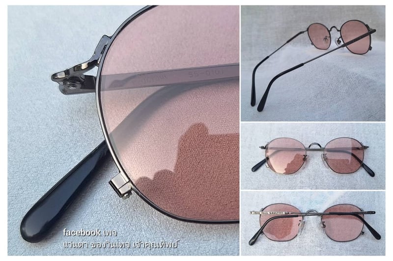 บิดาแห่งศิลปะแว่นตาสตีมพังก์ฝรั่งเศส ราคานักศึกษา ป.โท ฌอง ปอล โกลติเยร์–JEAN PAUL GAULTIER ตัวประวัติศาสตร์ รุ่น 55–0101 สวมใส่โดย เดวิด โบวี–David Bowie ยอดศิลปินชาวอังกฤษ 1 ในนักดนตรีที่ทรงอิทธิพลมากที่สุดในศตวรรษที่ 20 เลนส์กระจกคริสตัลกันแดดฝรั่งเศส สีกลีบบัว ป้องกัน UV100% ขนาดมาตรฐาน 135mm บิดาแห่งศิลปะแว่นตาสตีมพังก์ฝรั่งเศส ราคานักศึกษา ป.โท ฌอง ปอล โกลติเยร์–JEAN PAUL GAULTIER ตัวประวัติศาสตร์ รุ่น 55–0101 สวมใส่โดย เดวิด โบวี–David Bowie ยอดศิลปินชาวอังกฤษ 1 ในนักดนตรีที่ทรงอิทธิพลมากที่สุดในศตวรรษที่ 20 เลนส์กระจกคริสตัลกันแดดฝรั่งเศส สีกลีบบัว ป้องกัน UV100% ขนาดมาตรฐาน 135mm