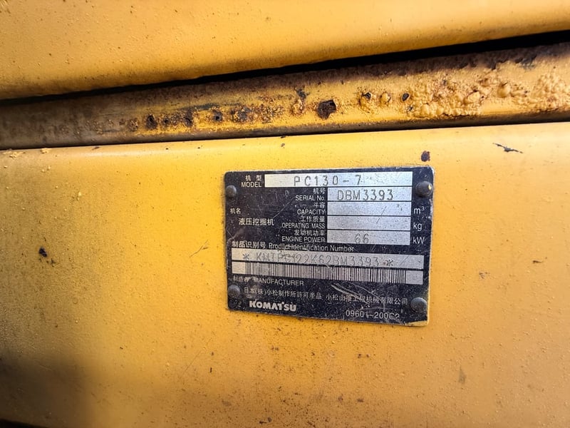 เลิกกิจการ ขาย KOMATSU PC 130-7 เก่านอกเล่มพร้อมโอน สภาพพร้อมใช้งาน คุณต๋อม 0952617894 เลิกกิจการ ขาย KOMATSU PC 130-7 เก่านอกเล่มพร้อมโอน สภาพพร้อมใช้งาน คุณต๋อม 0952617894