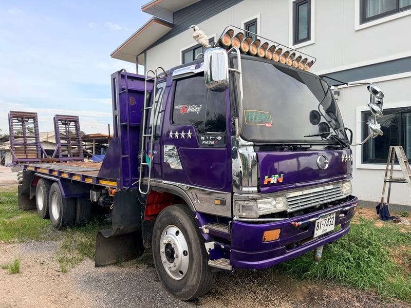 ตัดใจขาย เทเล่อย์ HINO FM3H 220 HP หางไฮดรอริค เพลาเดียว เล่มพร้อมโอน คุณต๋อม 0952617894