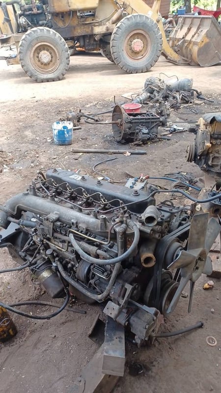 เครื่อง ISUZU 6BG1 175 แรงม้า 60000 บาท พร้อมใช้งาน