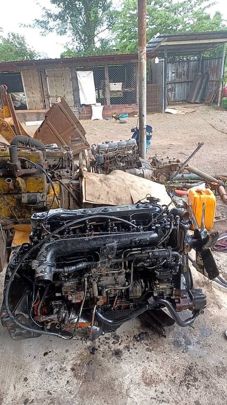 เครื่อง ISUZU 6BG1 48000 บาท พร้อมใช้งาน