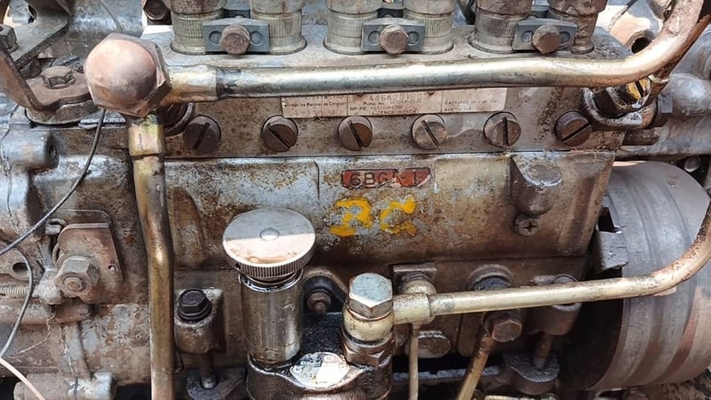 เครื่อง ISUZU 6BB1 145 แรงม้า ปั้ม ISUZU 6BG1 29000 บาท พร้อมใช้งาน