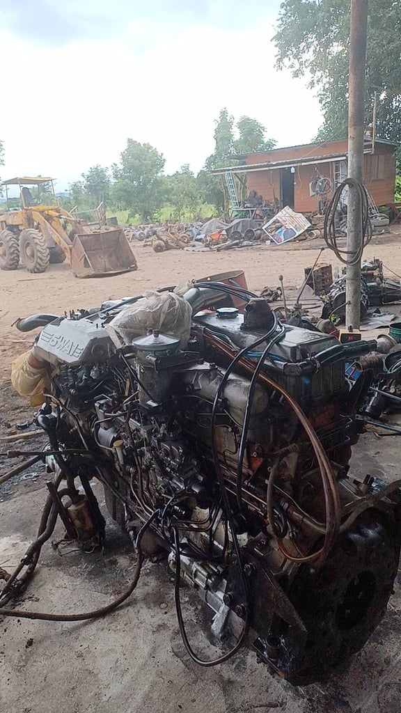 เครื่อง ISUZU 6WA1 360 แรงม้า 69000 บาท พร้อมใช้งาน