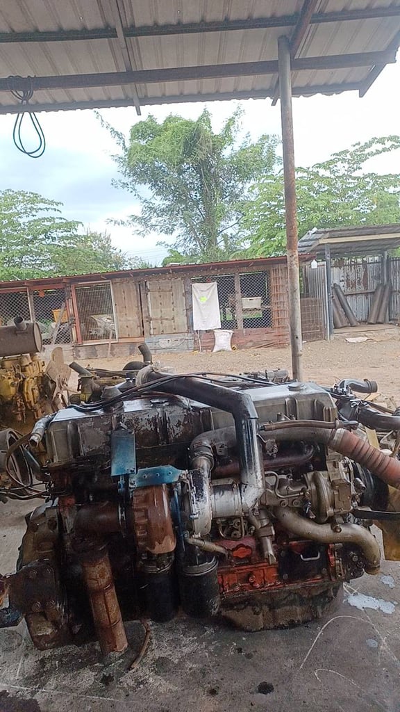 เครื่อง ISUZU 6WA1 360 แรงม้า 69000 บาท พร้อมใช้งาน