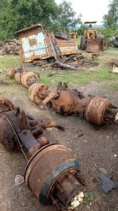 เพลาเส้นหน้า หลัง MITSU 527 เทอร์โบ เบรคใหญ่ เพลาบุ๋ม 55000 บาท หรือ แยกเส้นหน้าหลัง เฟื่อง 6-45