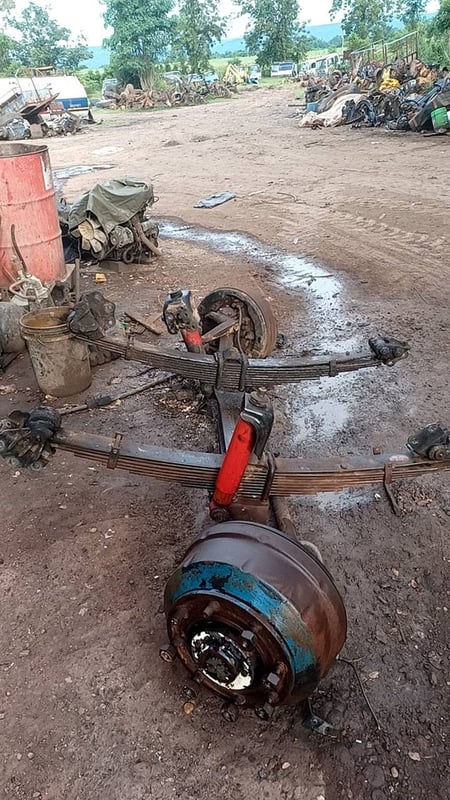 คานหน้า MITSU 527 เทอร์โบ พร้อมแหนบ