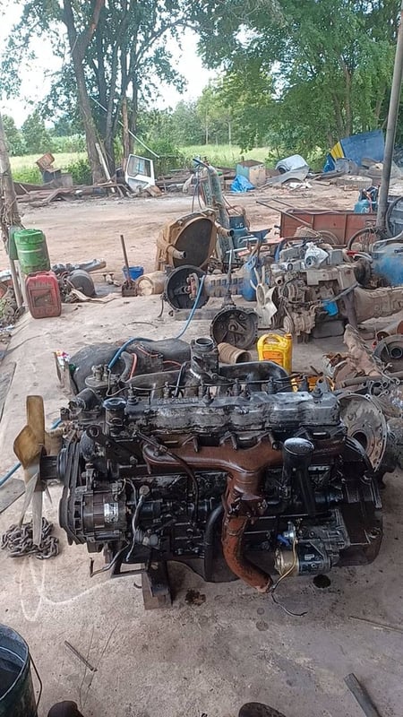 เครื่อง ISUZU 6HE1 195 แรงม้า 49000 บาท พร้อมใช้งาน 