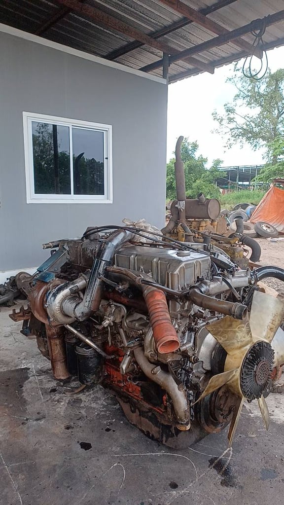 เครื่อง ISUZU 6WA1 360 แรงม้า 69000 บาท พร้อมใช้งาน