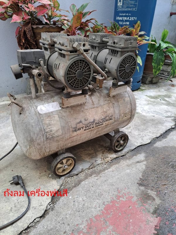 ปั๊มลม ยี่ห้อ puma ขนาดเล็ก