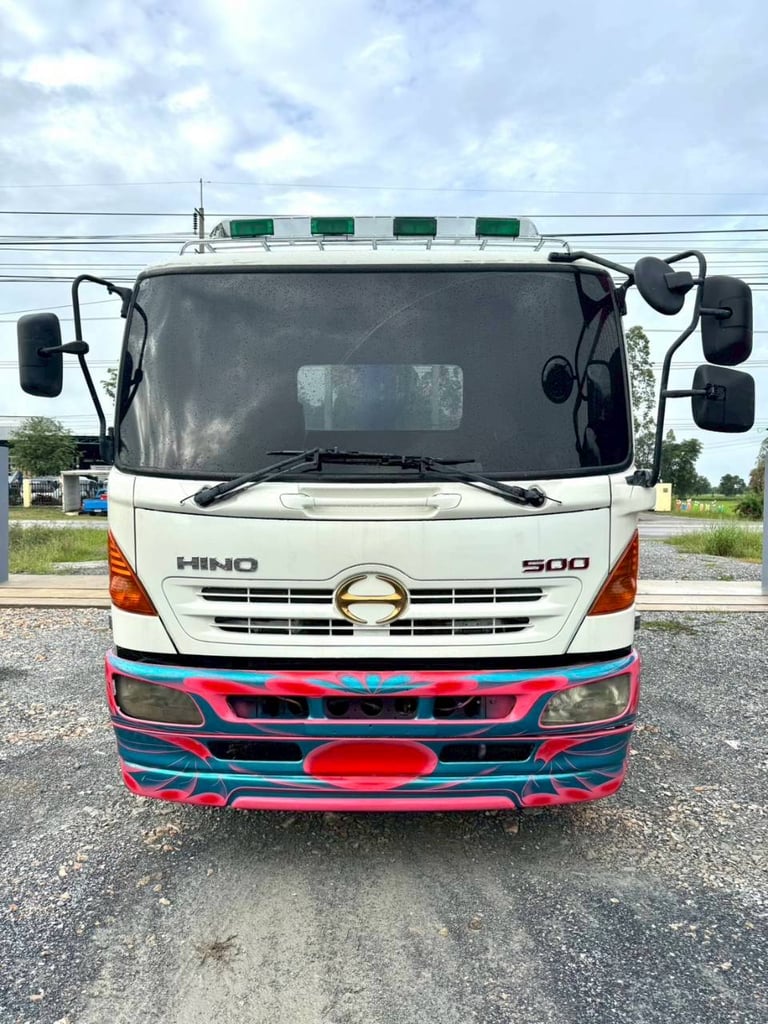 HINO FG 212แรงม้า รถบรรทุก 6ล้อ กระบะเหล็ก ปี2005 HINO FG 212แรงม้า รถบรรทุก 6ล้อ กระบะเหล็ก ปี2005