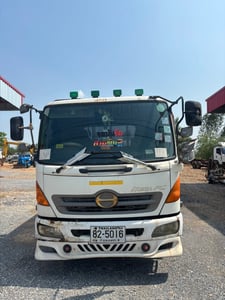 HINO FC 144แรงม้า รถบรรทุก 6ล้อ กระบะเหล็ก ปี2007