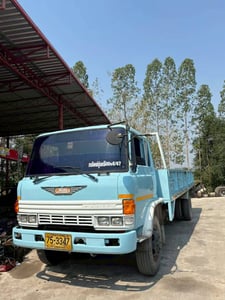 HINO FF 168แรงม้า รถบรรทุก 6ล้อ กระบะเหล็ก ปี2003
