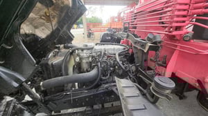 HINO FC 145แรงม้า รถบรรทุก 6ล้อ กระบะเหล็ก ปี2015