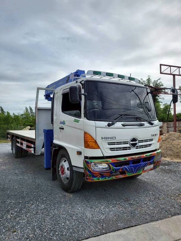 HINO FG 212แรงม้า รถบรรทุก 6ล้อ พื้นเรียบ ปี2010