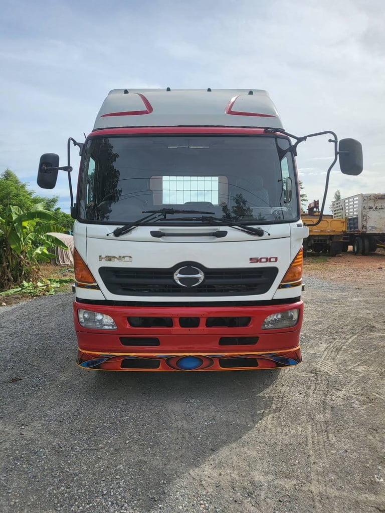HINO FG 220แรงม้า รถบรรทุก 6ล้อ กระบะคอกสูง ปี2021 HINO FG 220แรงม้า รถบรรทุก 6ล้อ กระบะคอกสูง ปี2021