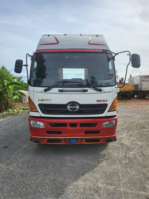 HINO FG 220แรงม้า รถบรรทุก 6ล้อ กระบะคอกสูง ปี2021