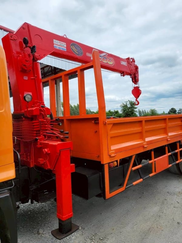 HINO FG 212แรงม้า รถบรรทุก 6ล้อ กระบะเหล็ก ปี2006