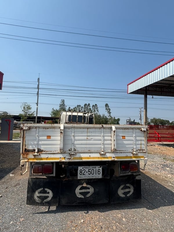 HINO FC 144แรงม้า รถบรรทุก 6ล้อ กระบะเหล็ก ปี2007