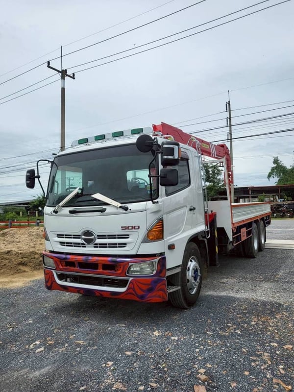HINO FL 260แรงม้า รถบรรทุก 10ล้อ กระบะเหล็ก ปี2020 HINO FL 260แรงม้า รถบรรทุก 10ล้อ กระบะเหล็ก ปี2020