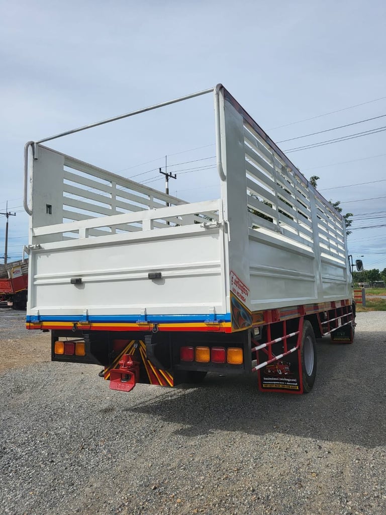 HINO FG 220แรงม้า รถบรรทุก 6ล้อ กระบะคอกสูง ปี2021 HINO FG 220แรงม้า รถบรรทุก 6ล้อ กระบะคอกสูง ปี2021