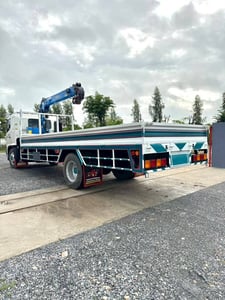 HINO FG 212แรงม้า รถบรรทุก 6ล้อ กระบะเหล็ก ปี2005