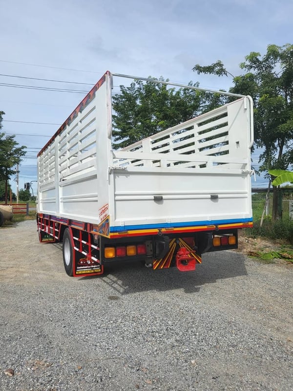 HINO FG 220แรงม้า รถบรรทุก 6ล้อ กระบะคอกสูง ปี2021