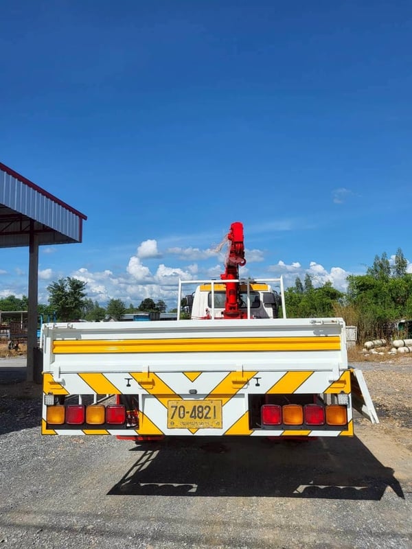 HINO FF 212แรงม้า รถบรรทุก 6ล้อ กระบะเหล็ก ปี2003