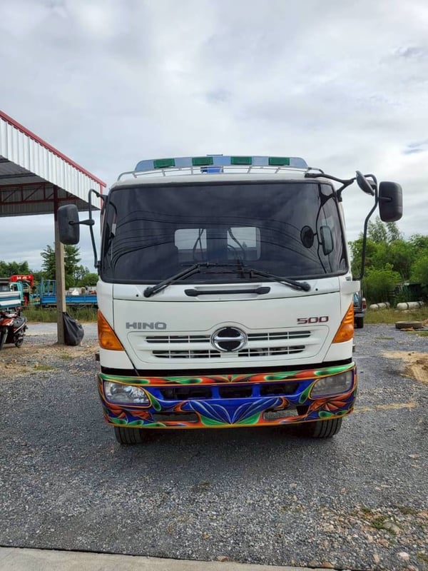 HINO FG 212แรงม้า รถบรรทุก 6ล้อ พื้นเรียบ ปี2010