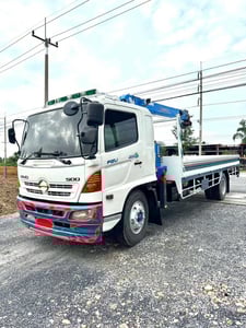 HINO FG 212แรงม้า รถบรรทุก 6ล้อ กระบะเหล็ก ปี2005