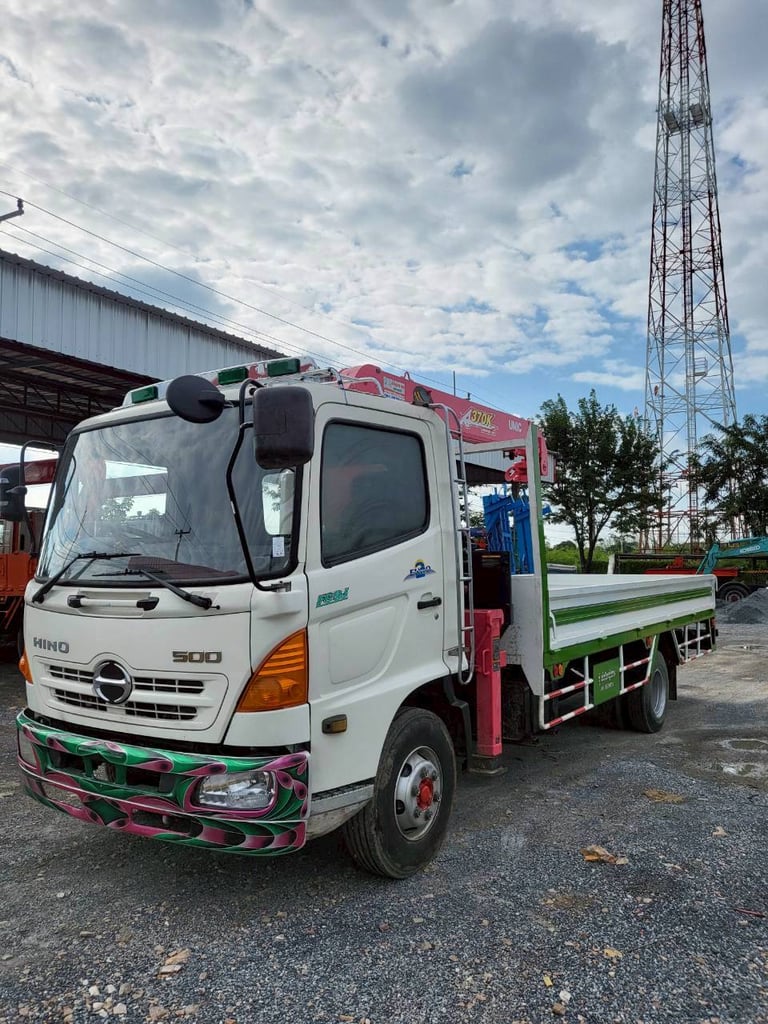 HINO FC 145แรงม้า รถบรรทุก 6ล้อ กระบะเหล็ก ปี2015 HINO FC 145แรงม้า รถบรรทุก 6ล้อ กระบะเหล็ก ปี2015