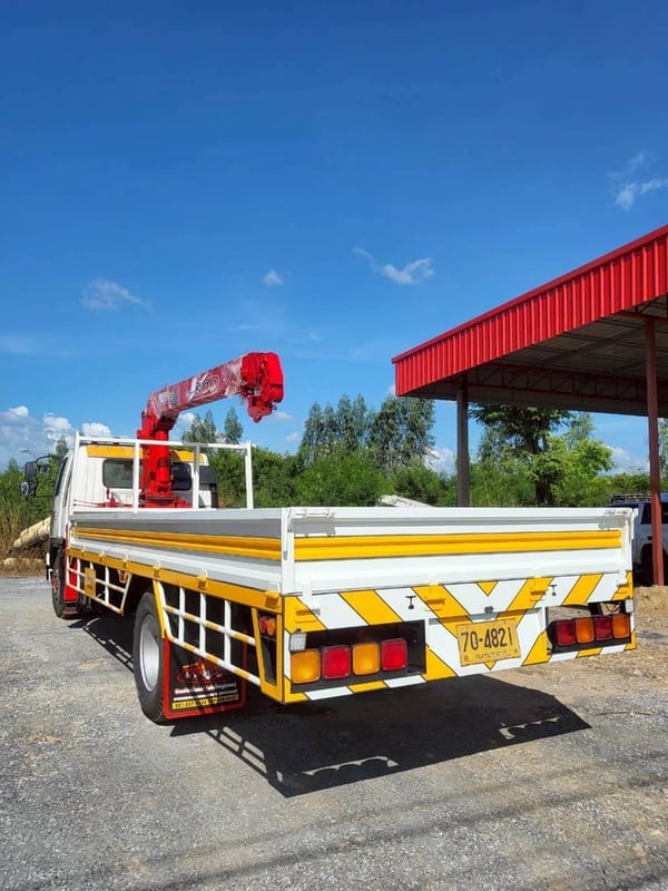 HINO FF 212แรงม้า รถบรรทุก 6ล้อ กระบะเหล็ก ปี2003