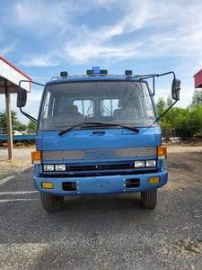 ISUZU FTR 190แรงม้า รถบรรทุก 6ล้อ กระบะเหล็ก ปี2001
