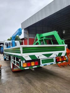 ISUZU FTR 240แรงม้า รถบรรทุก 6ล้อ กระบะเหล็ก ปี2003