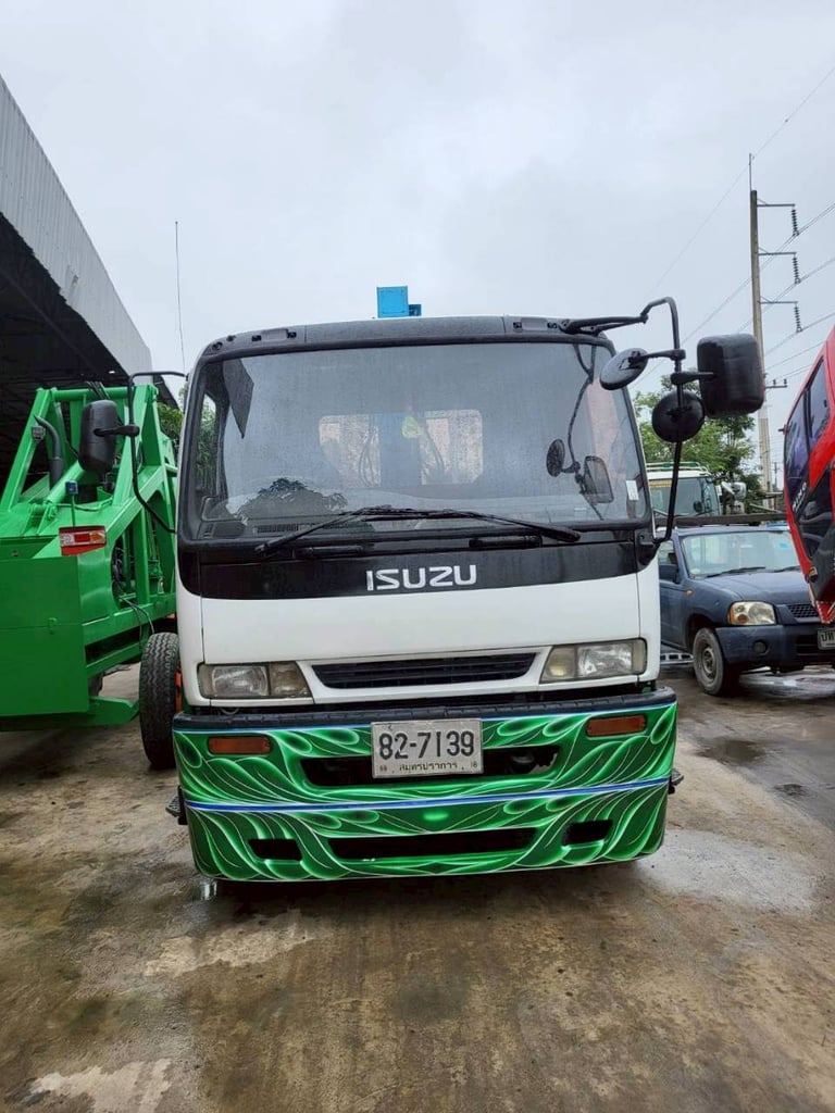 ISUZU FTR 240แรงม้า รถบรรทุก 6ล้อ กระบะเหล็ก ปี2003 ISUZU FTR 240แรงม้า รถบรรทุก 6ล้อ กระบะเหล็ก ปี2003