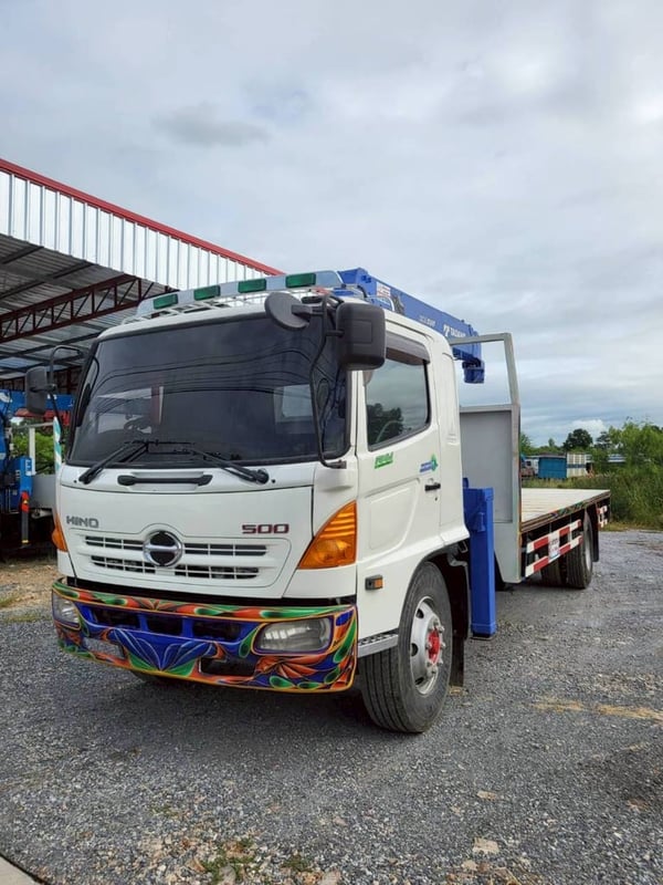 HINO FG 212แรงม้า รถบรรทุก 6ล้อ พื้นเรียบ ปี2010