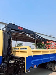 HINO FC 170แรงม้า รถบรรทุก 6ล้อ กระบะเหล็กติดเครน ปี2011