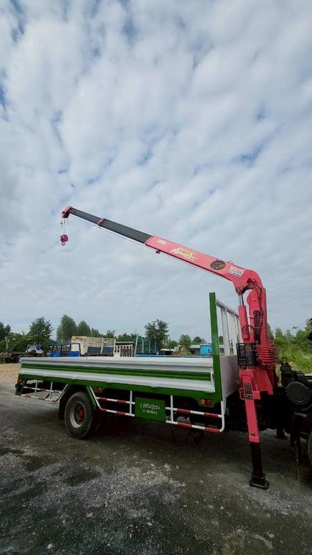 HINO FC 145แรงม้า รถบรรทุก 6ล้อ กระบะเหล็ก ปี2015