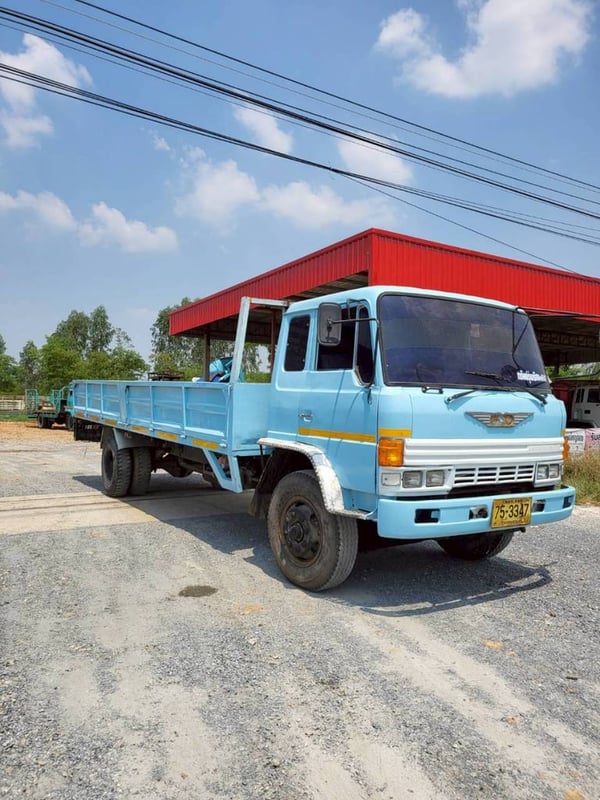 HINO FF 168แรงม้า รถบรรทุก 6ล้อ กระบะเหล็ก ปี2003