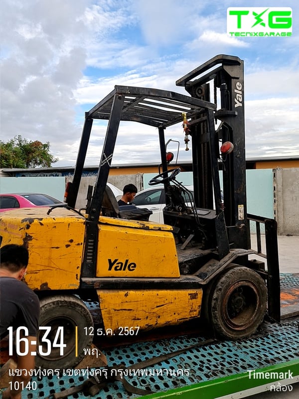 YALE 6DP30 1996 3 ตัน เสา 4 เมตร ดีเซล ความยาวงา 1,210 มม 3 ตัน ยกสูง 4 เมตร เกียร์ออโต้ YALE 6DP30 1996 3 ตัน เสา 4 เมตร ดีเซล ความยาวงา 1,210 มม 3 ตัน ยกสูง 4 เมตร เกียร์ออโต้