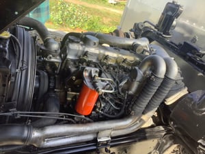 N300 MITSUBISHI FUSO FK457 225แรงม้า รถบรรทุก 6ล้อ ตู้แห้ง ปี2002