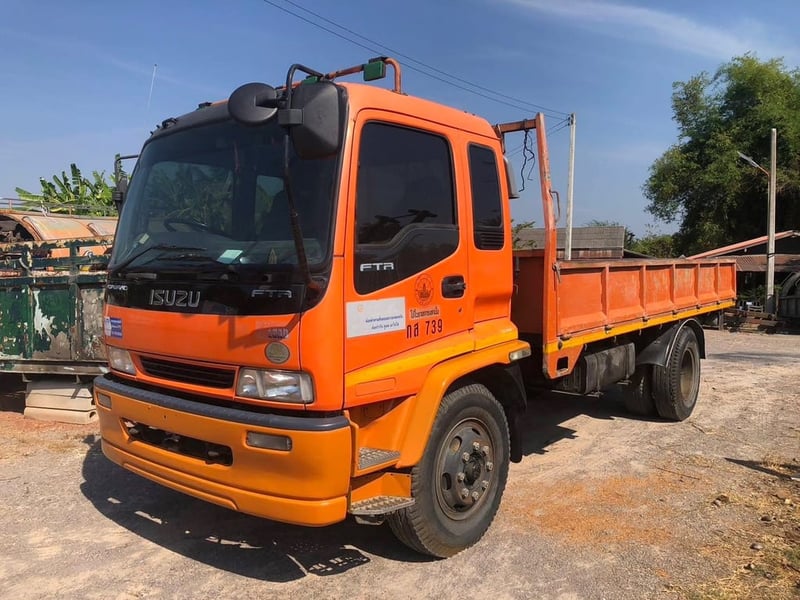 รหัส N321 isuzu เดก้า 200 แรง ไมล์น้อย 200 แรง ยาว 5.4 เมตร