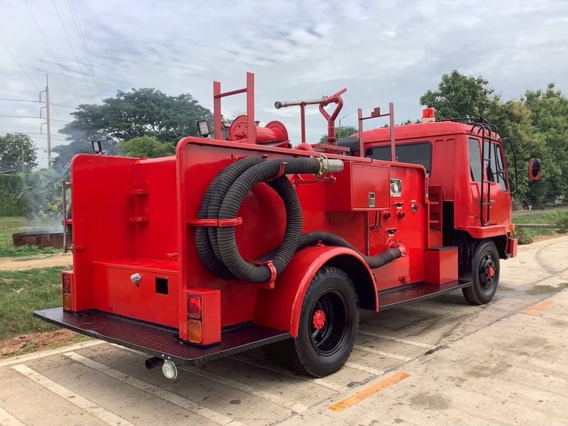 รหัส N280 MITSUBISHI FUSO FM 160แรงม้า รถบรรทุก 6ล้อ รถดับเพลิง ปี1997