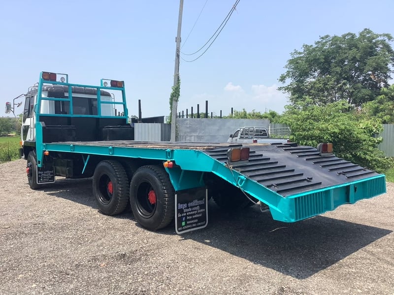 รหัสN335 MITSUBISHI  190แรงม้า  10ล้อ สองเพลา ปี 38 ขึ้น 200 ได้ 