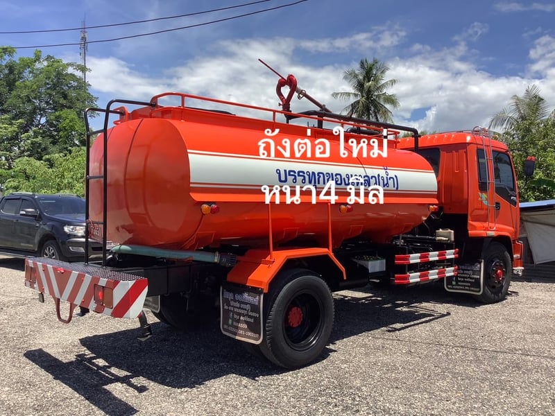 รหัส 345 isuzu 6 ล้อ รถน้ำ 6,000 ลิตร 200 แรง ระบบดูด-ดัน สเปรย์ท้ายพร้อมปืนฉีดน้ำ รหัส 345 isuzu 6 ล้อ รถน้ำ 6,000 ลิตร 200 แรง ระบบดูด-ดัน สเปรย์ท้ายพร้อมปืนฉีดน้ำ