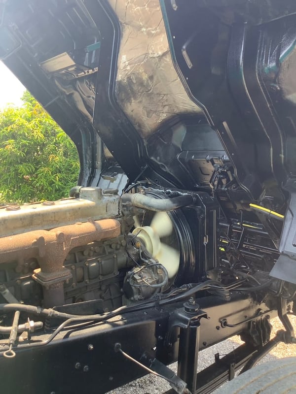 รหัสN335 MITSUBISHI  190แรงม้า  10ล้อ สองเพลา ปี 38 ขึ้น 200 ได้ 