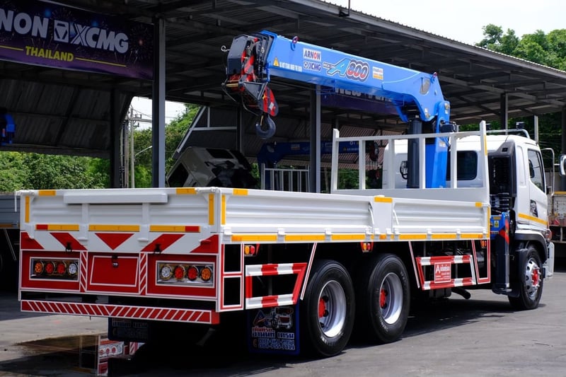 รถ10ล้อติดเครนใหม่ 8 ตัน 