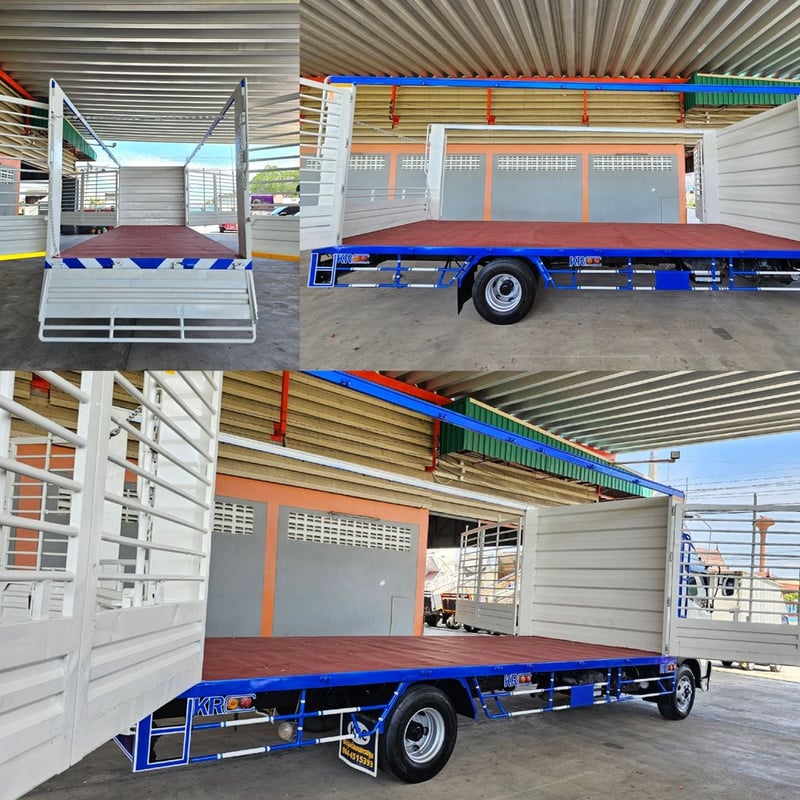 NEW Hino FC9J 210 Victor ยางใหม่ ปี 2566 ยาว 6.60 เมตร เปิดข้างรอบข้าง